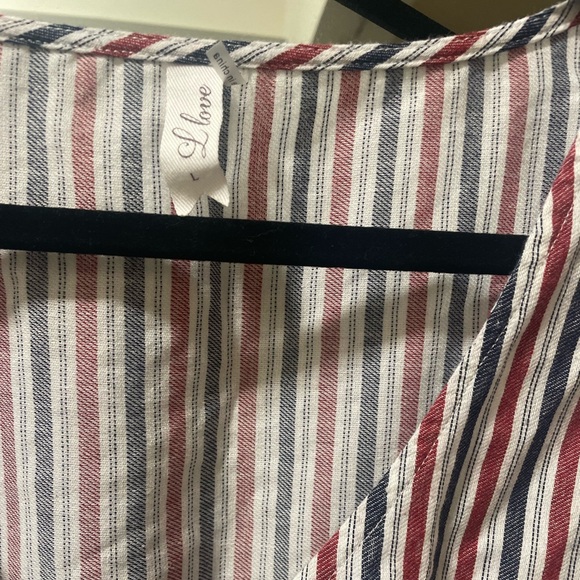 Red white and blue stripped romper - Picture 4 of 6